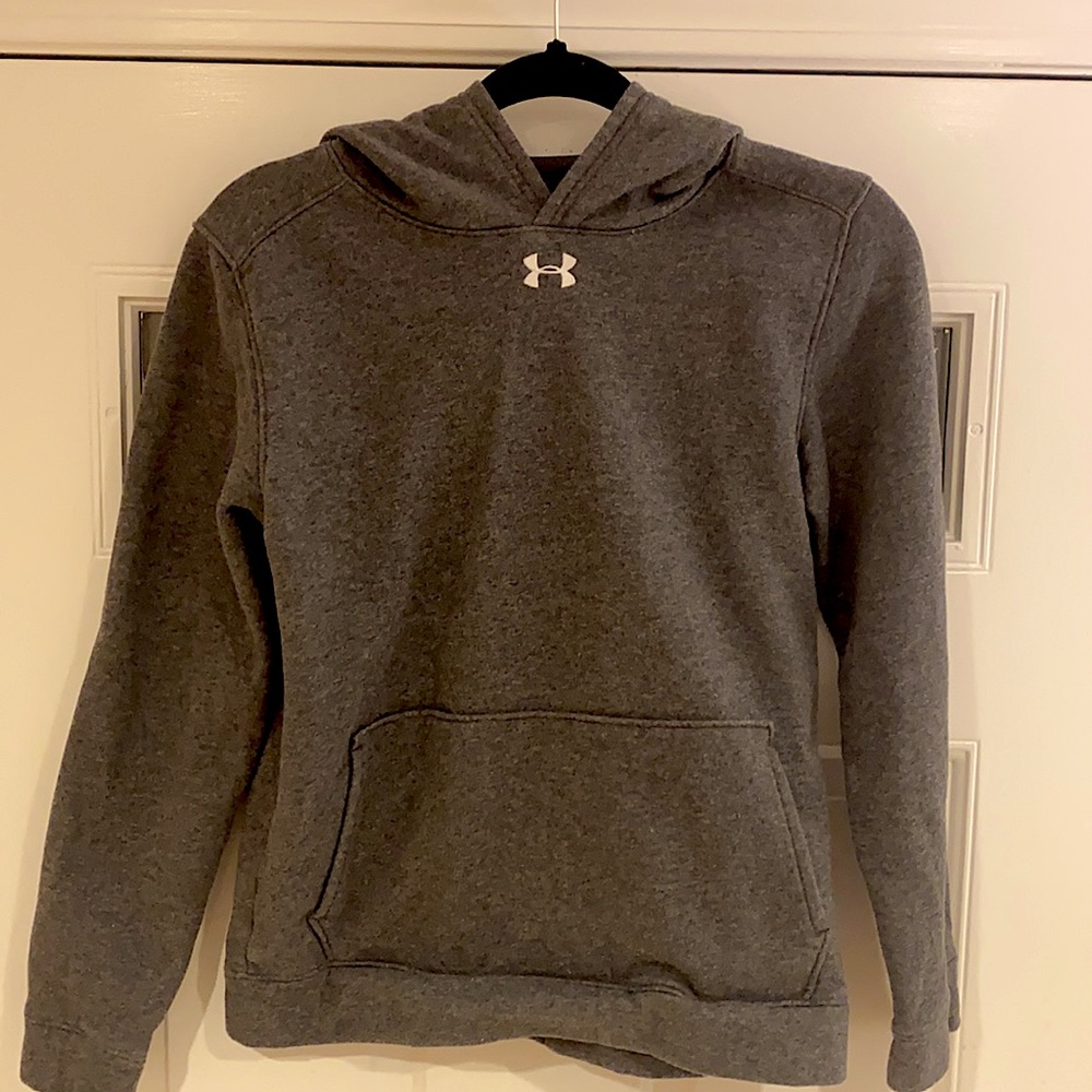 Under Armour Youth Large Grey Hoodie